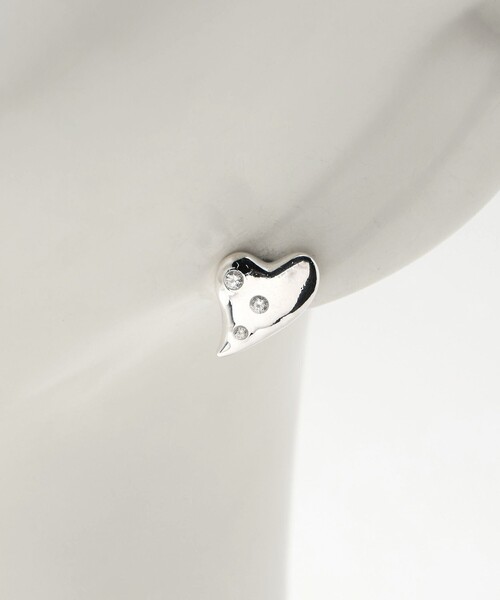 LAPUIS（ラピュイ）の「＜LAPUIS＞Garden heart ピアス（ピアス（両耳用）・レディース・シルバー/ゴールド・FREE）」の12枚目の写真