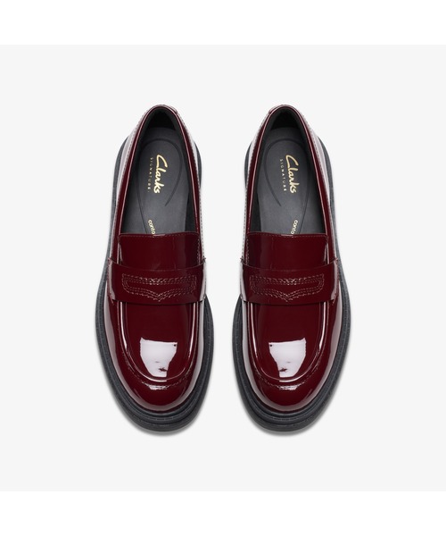 Clarks(クラークス)の「Orinoco3 Edge / オリノコ3エッジ(バーガンディーパテント)(ローファー・レディース・バーガンディー・UK3/UK3.5/UK4/UK4.5/UK5/UK5.5/UK6)」の6枚目の写真