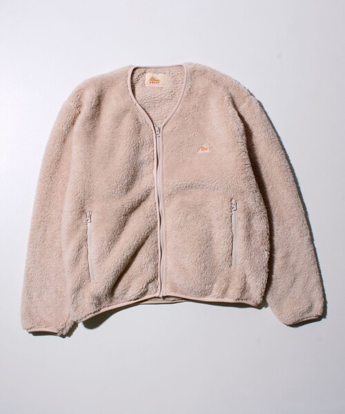 KELTY(ケルティ)の「【KELTY×GLOSTER】別注 シャギーフリース ジップカーディガン(カーディガン/ボレロ・メンズ・ブラック/ブルー/アイボリー・M/L)」の1枚目の写真