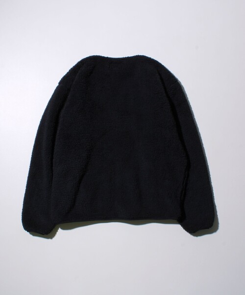 KELTY(ケルティ)の「【KELTY×GLOSTER】別注 シャギーフリース ジップカーディガン(カーディガン/ボレロ・メンズ・ブラック/ブルー/アイボリー・M/L)」の9枚目の写真