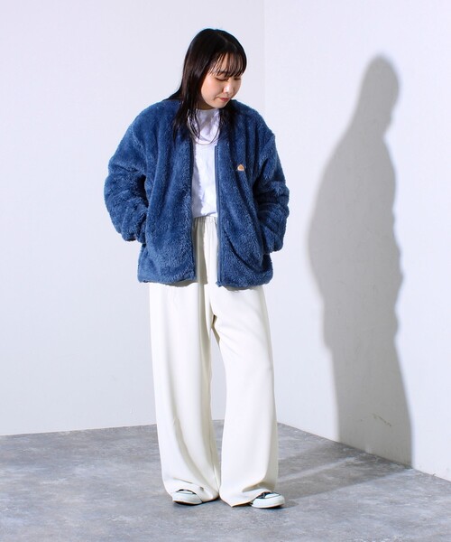 KELTY(ケルティ)の「【KELTY×GLOSTER】別注 シャギーフリース ジップカーディガン(カーディガン/ボレロ・メンズ・ブラック/ブルー/アイボリー・M/L)」の14枚目の写真