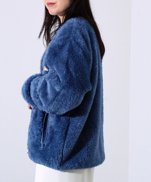 KELTY(ケルティ)の「【KELTY×GLOSTER】別注 シャギーフリース ジップカーディガン(カーディガン/ボレロ・メンズ・ブラック/ブルー/アイボリー・M/L)」の17枚目の写真