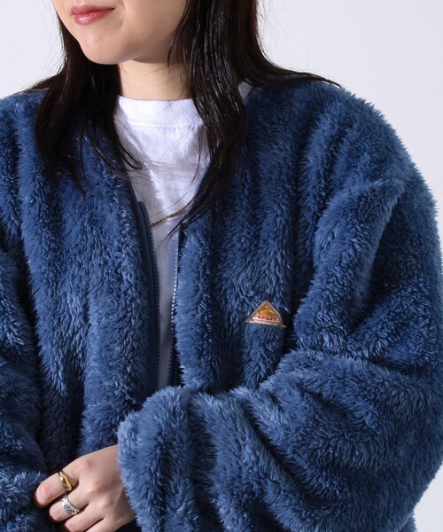 KELTY(ケルティ)の「【KELTY×GLOSTER】別注 シャギーフリース ジップカーディガン(カーディガン/ボレロ・メンズ・ブラック/ブルー/アイボリー・M/L)」の21枚目の写真