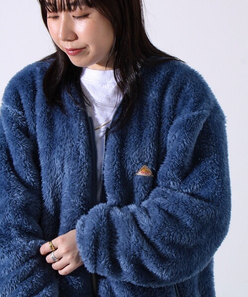 KELTY(ケルティ)の「【KELTY×GLOSTER】別注 シャギーフリース ジップカーディガン(カーディガン/ボレロ・メンズ・ブラック/ブルー/アイボリー・M/L)」の22枚目の写真