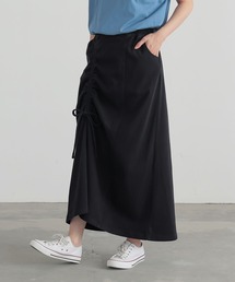 n'OrLABEL | 『ドロストストレッチデニムスカート』(デニムスカート)