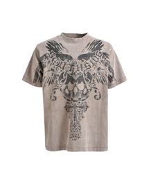 SKULL WING LOGO TEE