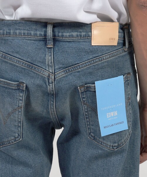 EDWIN(エドウィン)の「【別注】EDWIN REGULAR TAPPERD USED デニムパンツ(デニムパンツ・メンズ・ブルー・29/31/33)」の7枚目の写真