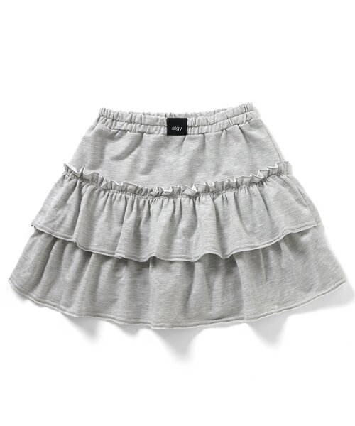 algy(アルジー)の「カットソーフリルスカパン(スカート・キッズ・ブラック/グレー・XX-SMALL/X-SMALL/MEDIUM/SMALL)」の13枚目の写真