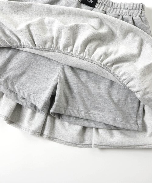 algy(アルジー)の「カットソーフリルスカパン(スカート・キッズ・ブラック/グレー・XX-SMALL/X-SMALL/MEDIUM/SMALL)」の7枚目の写真