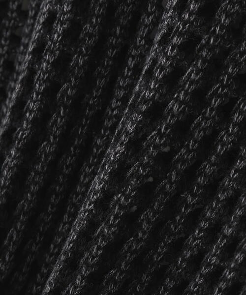 DANKE SCHON（ダンケシェーン）の「DankeSchon/ダンケシェーン/CHEMICAL MESH KNIT CREWNECK（ニット/セーター・メンズ・ブラック・L/M）」の10枚目の写真