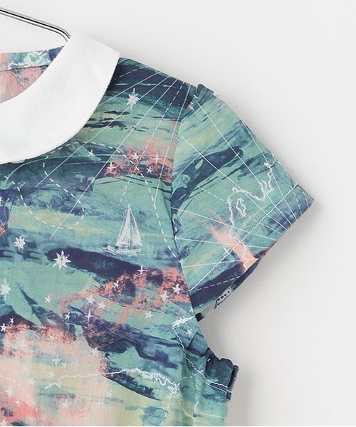 sense of wonder（センスオブワンダー）の「オーロラ・スカイワンピース【日本製】（ワンピース・キッズ・ブルー/ミント・90cm/110cm/120cm/100cm/80ｃｍ/130cm）」の6枚目の写真