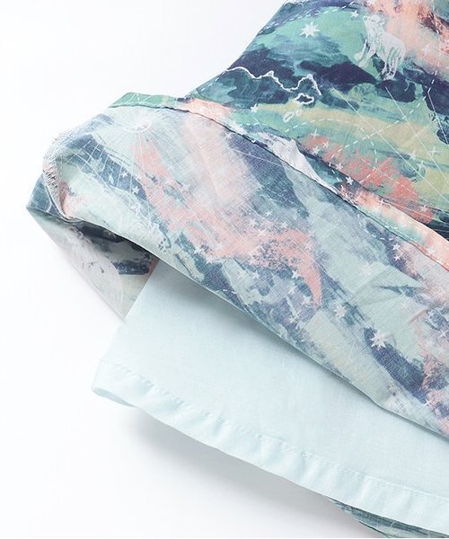 sense of wonder（センスオブワンダー）の「オーロラ・スカイワンピース【日本製】（ワンピース・キッズ・ブルー/ミント・90cm/110cm/120cm/100cm/80ｃｍ/130cm）」の8枚目の写真