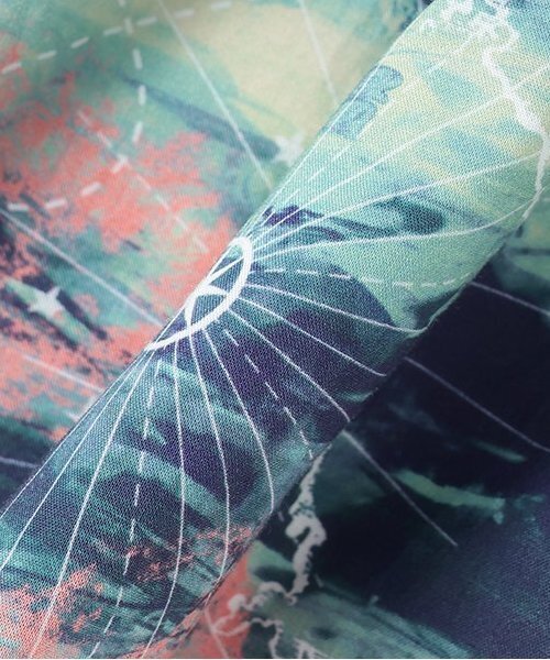 sense of wonder（センスオブワンダー）の「オーロラ・スカイワンピース【日本製】（ワンピース・キッズ・ブルー/ミント・90cm/110cm/120cm/100cm/80ｃｍ/130cm）」の9枚目の写真