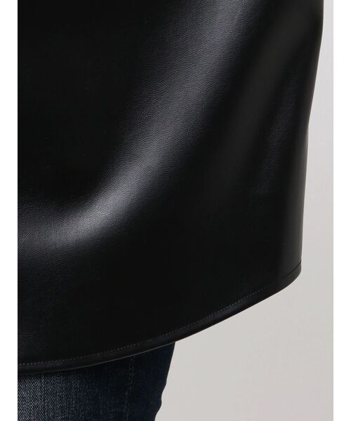 GYDA（ジェイダ）の「フェイクレザースタイリングシャツ（シャツ/ブラウス・レディース・ブラック/レッド・FREE）」の18枚目の写真