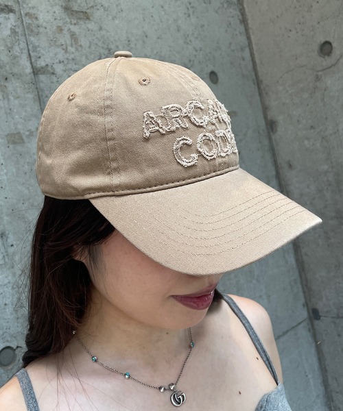 ROGER AND RAW(ロジャーアンドロウ)の「パッチ付きキャップ(キャップ・レディース・チャコールグレー/ブラック/ベージュ・FREE)」の13枚目の写真