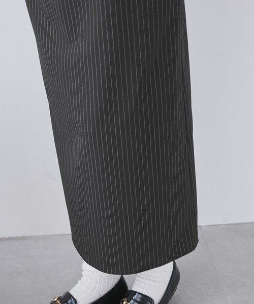 ROPE' PICNIC（ロペピクニック）の「ストライプアイラインキャミワンピース/セットアップ対応（ワンピース・レディース・ライトグレー/ネイビー・FREE）」の9枚目の写真