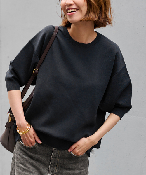 ≪WEB限定 / 追加≫ウォッシャブルスムースプルオーバー 3（ニット