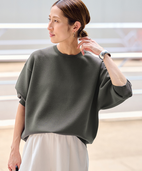 ≪WEB限定 / 追加≫ウォッシャブルスムースプルオーバー 3