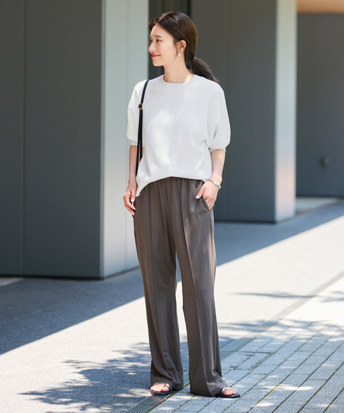 ≪WEB限定 / 追加≫ウォッシャブルスムースプルオーバー 3（ニット