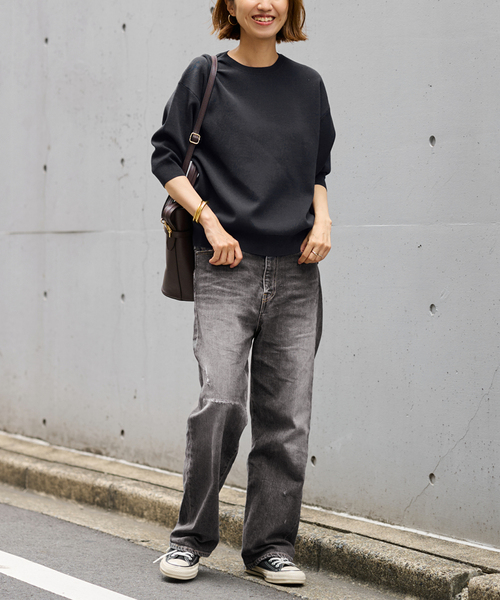 ≪WEB限定 / 追加≫ウォッシャブルスムースプルオーバー 3（ニット