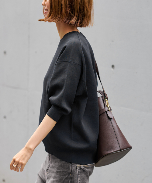 ≪WEB限定 / 追加≫ウォッシャブルスムースプルオーバー 3
