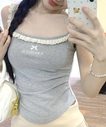 タンクトップ（グレー/灰色系・フリル）ファッション通販 - ZOZOTOWN