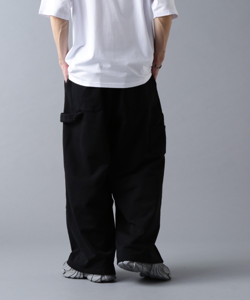 DankeSchon/ダンケシェーン/480HW SWEAT W-KNEE PAINTER PANTS