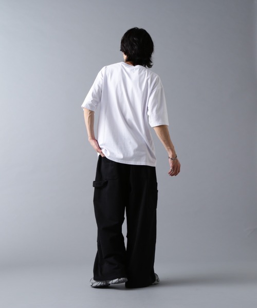 DANKE SCHON(ダンケシェーン)の「DankeSchon/ダンケシェーン/480HW SWEAT W-KNEE PAINTER PANTS(スウェットパンツ・メンズ・ブラウン/ブラック・S/M/L)」の9枚目の写真