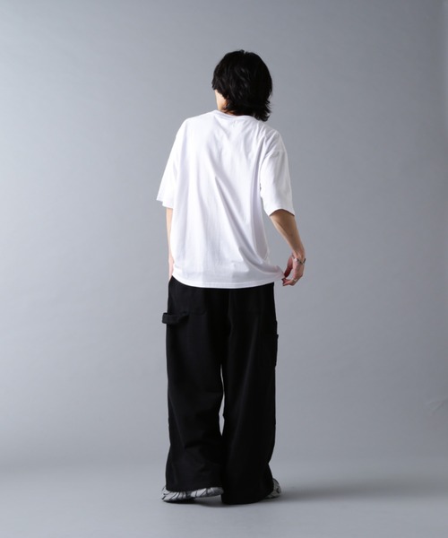 DANKE SCHON(ダンケシェーン)の「DankeSchon/ダンケシェーン/480HW SWEAT W-KNEE PAINTER PANTS(スウェットパンツ・メンズ・ブラウン/ブラック・S/M/L)」の10枚目の写真