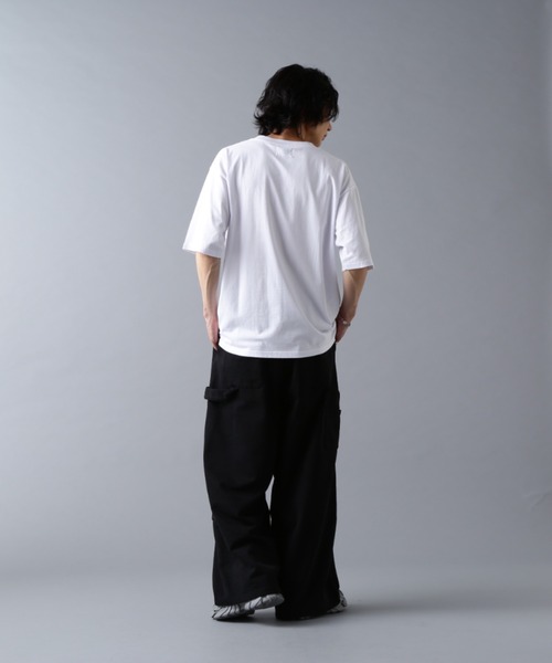 DANKE SCHON(ダンケシェーン)の「DankeSchon/ダンケシェーン/480HW SWEAT W-KNEE PAINTER PANTS(スウェットパンツ・メンズ・ブラウン/ブラック・S/M/L)」の11枚目の写真