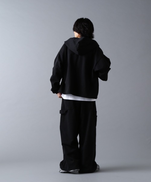 DANKE SCHON(ダンケシェーン)の「DankeSchon/ダンケシェーン/480HW SWEAT W-KNEE PAINTER PANTS(スウェットパンツ・メンズ・ブラウン/ブラック・S/M/L)」の13枚目の写真
