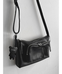 DECADE（ディケイド）の「オイルドカウレザー・ミニショルダーDECADE(DCD-01468K) Oiled Cow Leather Mini Shoulder Bag　ディケイド（ショルダーバッグ）」