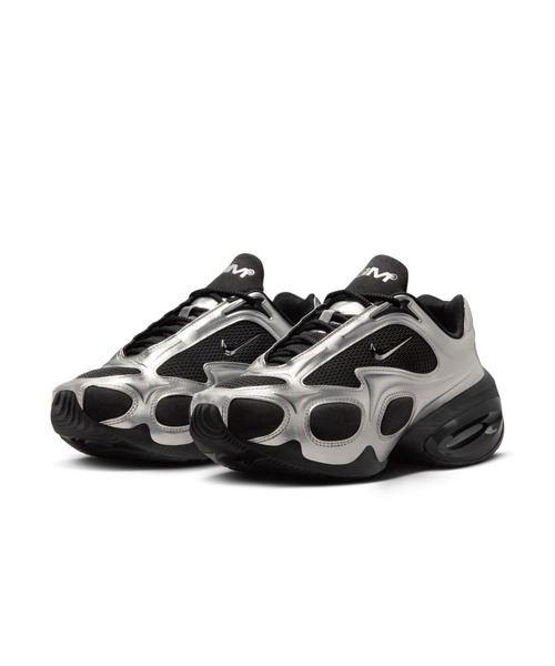 NIKE(ナイキ)の「W AIR MAX MUSE FV1920-001(スニーカー・レディース・ブラック×シルバー・25.0cm/24.5cm/24.0cm/23.5cm/23.0cm/29.0cm/28.5cm/27.5cm/27.0cm/26.5cm/26.0cm/25.5cm/28.0cm/22.5cm/30.0cm/22.0cm)」の4枚目の写真