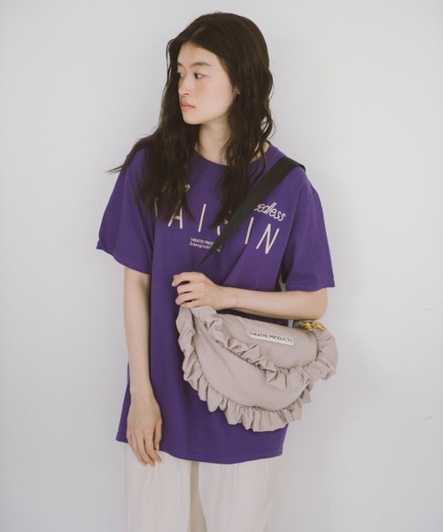 THEATRE PRODUCTS（シアタープロダクツ）の「パファーフリルショルダーバッグ（ショルダーバッグ・レディース・ブラック/グレー・FREE）」の15枚目の写真