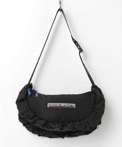 THEATRE PRODUCTS（シアタープロダクツ）の「パファーフリルショルダーバッグ（ショルダーバッグ・レディース・ブラック/グレー・FREE）」の9枚目の写真