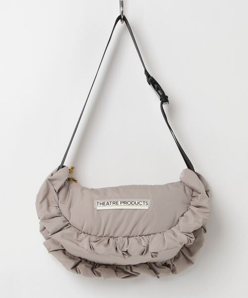 THEATRE PRODUCTS（シアタープロダクツ）の「パファーフリルショルダーバッグ（ショルダーバッグ・レディース・ブラック/グレー・FREE）」の10枚目の写真