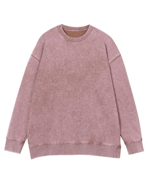 ピンク長袖トレーナー サイズ2 ワークウェア・作業用トレーナー】小倉屋 トレーナー ピンク 2040-13