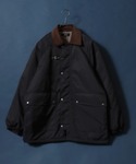 ANPAS（アンパス）の「ANPAS Corduroy Collar Fireman Buckle Hunting Jacket/ANPAS 別注 襟コーデュロイ ファイヤーマンバックル 薄中綿ハンティングジャケット ブルゾン アウター メンズ（ブルゾン・メンズ）」
