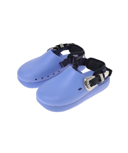 TOGA PULLA（トーガ　プルラ）の「TOGA PULLA CAPPO TOGA x SUICOKE SP TC251-AJ511（サンダル・レディース・ライトブルー/ブラック・25㎝/24㎝）」の3枚目の写真