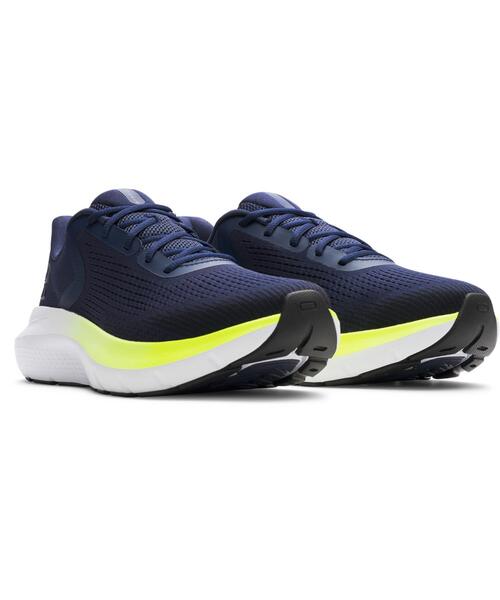 UNDER ARMOUR（アンダーアーマー）の「UAチャージド ローグ5（ランニング/メンズ）（スニーカー・メンズ・ネイビー×ホワイト・25.5cm/27.5cm/27.0cm/25.0cm/26.5cm/28.0cm/26.0cm）」の4枚目の写真