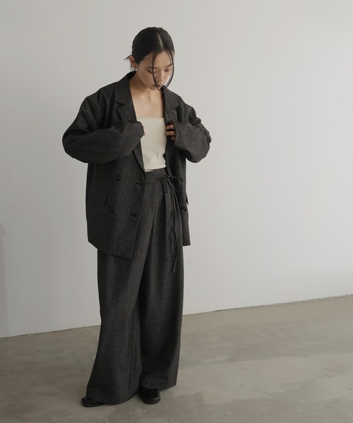 hellam（へラム）の「チェックテーラードジャケット（テーラード