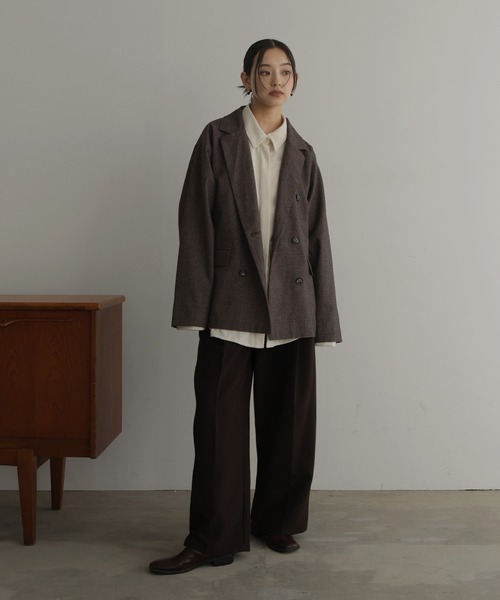 hellam（へラム）の「チェックテーラードジャケット（テーラード