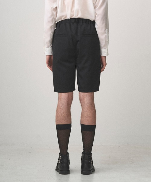Juha（ユハ）の「2TUCK EASY SHORTS（スラックス・メンズ・ブラック/ネイビー/ブラウン・2/3/4）」の10枚目の写真