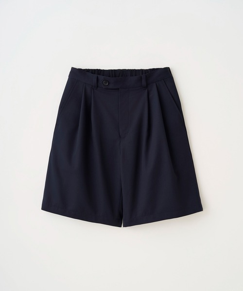 Juha（ユハ）の「2TUCK EASY SHORTS（スラックス・メンズ・ブラック/ネイビー/ブラウン・2/3/4）」の18枚目の写真