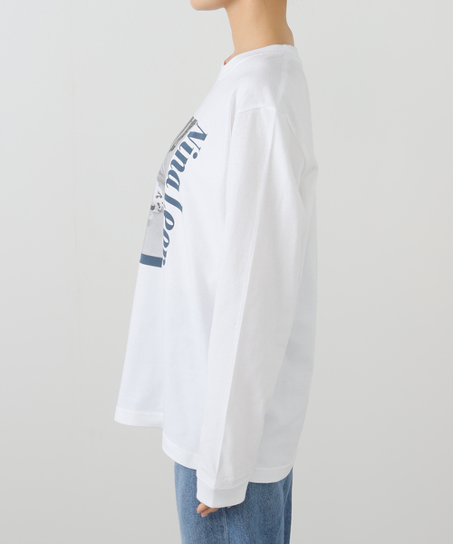 OUTDOOR PRODUCTS（アウトドアプロダクツ）の「GRS LIFE LS shirts（Tシャツ/カットソー・レディース・ホワイト・FREE）」の4枚目の写真