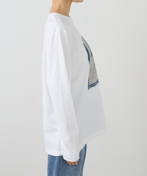 OUTDOOR PRODUCTS（アウトドアプロダクツ）の「GRS LIFE LS shirts（Tシャツ/カットソー・レディース・ホワイト・FREE）」の6枚目の写真