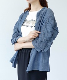 Cepica | ギャザースリーブブラウス(シャツ/ブラウス)