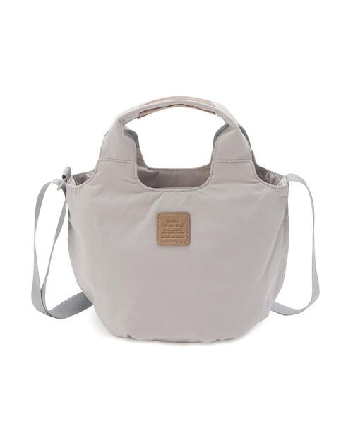 one'sterrace(ワンズテラス)の「anello EMMA 2WAYショルダー(ショルダーバッグ・レディース・ブラック系8/ライトグレー系8/アイボリー系8・99)」の2枚目の写真