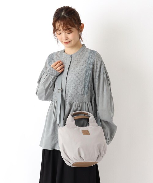 one'sterrace(ワンズテラス)の「anello EMMA 2WAYショルダー(ショルダーバッグ・レディース・ブラック系8/ライトグレー系8/アイボリー系8・99)」の19枚目の写真