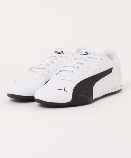 PUMA(プーマ)の「PUMA プーマ CATCH【軽量】レディーススニーカー 薄底 ロープロファイル(キャッチ)(スニーカー・レディース・ホワイト/ホワイト×ブラック/ブラック×ホワイト・22.5cm/23.5cm/24.5cm/23.0cm/24.0cm/25.0cm)」の3枚目の写真